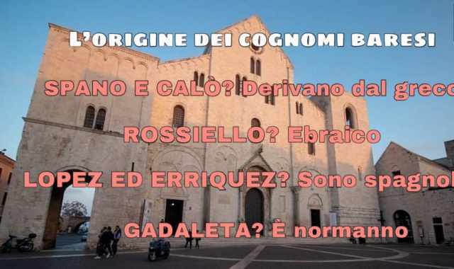 Dallo "slavo" Ladisa al "greco" Straziota: quando i cognomi provengono dai popoli stranieri